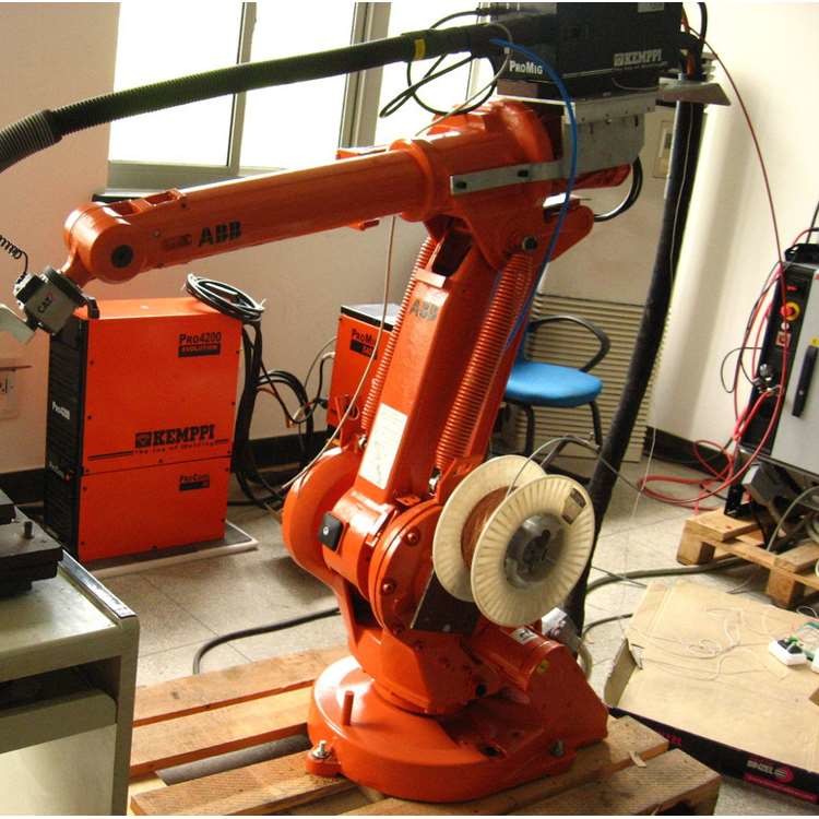 ABB IRB 2600-20/1.65 6 axis Robotic Arm With CNGBS Welding Positioner ...
