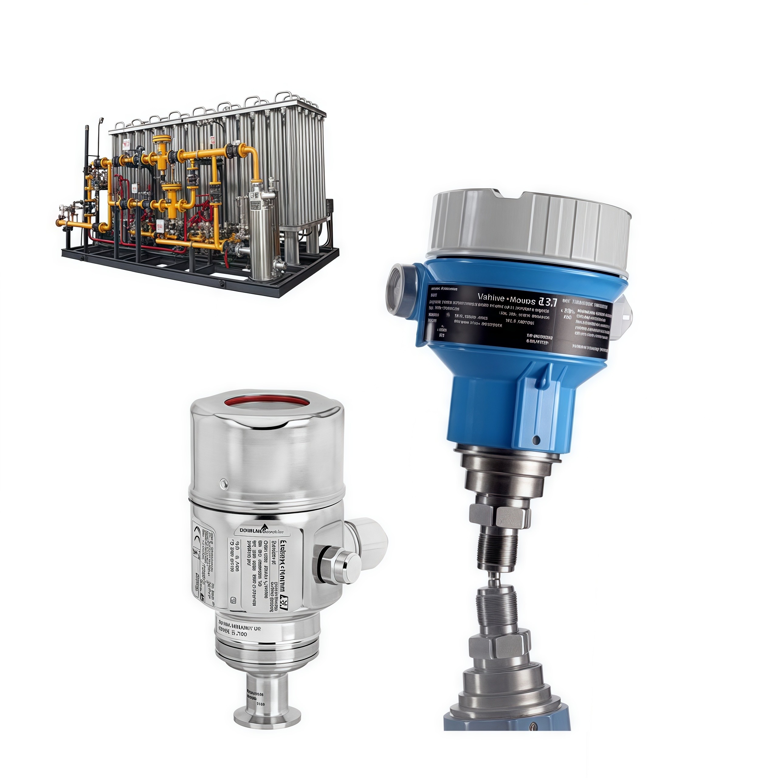 Process Line Measuring Device E+H Process Control Industrial High Pressure Measuring Instrument PMP51 ...