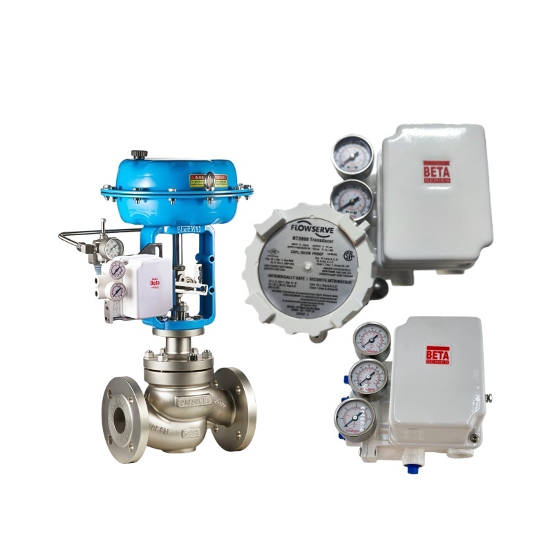 Complete Beta Valve Flowserve Beta NT3000 Digital Valve Positioner - Electro-Pneumatic ...