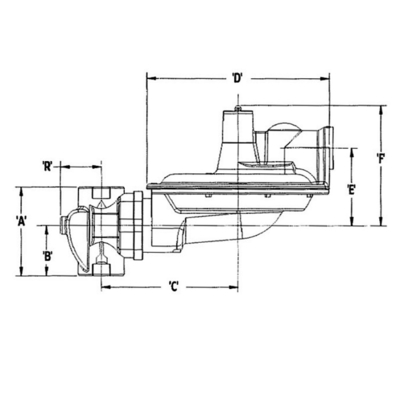 Bộ điều chỉnh áp suất dòng ITRON B31 và van giảm áp khí và van giảm áp suất khí