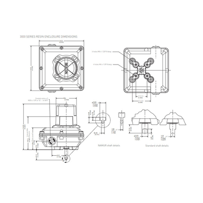 Công tắc giới hạn vị trí quay của Westlock Dòng 3000 8300 3300 với van Fisher V150 và bộ định vị DVC6200
