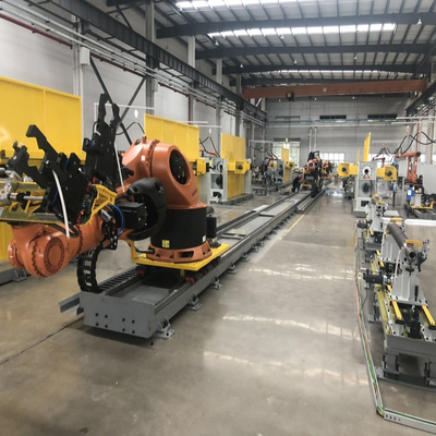 Đường ray dẫn hướng tuyến tính cho cánh tay robot Abb Kuka Fanuc Yaskawa Kawasaki Nachi Gbs
