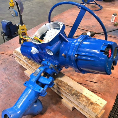 bộ truyền động điện giới hạn QX cho van hoạt động với thân van Fisher EZ