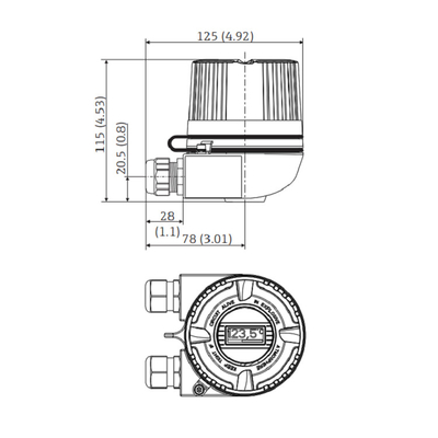 Máy phát nhiệt độ Endress Hauser ITEMP TMT72 TMT162 TMT142B TMT82