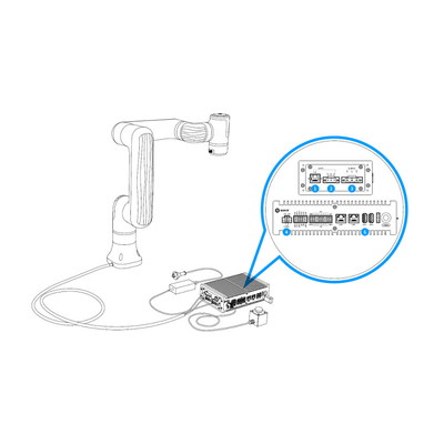 DOBOT NOVA Cánh tay robot Cobot của Trung Quốc Cánh tay robot với tay cầm robot