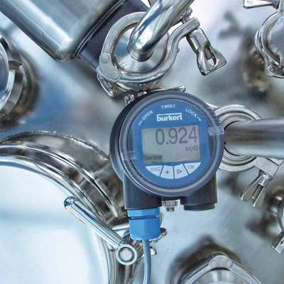 Bộ truyền động khí nén Burkert Loại 3004 Máy quay điện 20 đến 100Nm