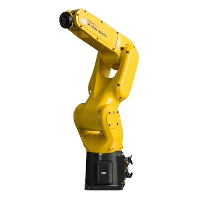Fanuc Palletizing Cánh tay robot LRMate-200iD 6 trục Tầm với tối đa 717mm với đường ray robot GBS