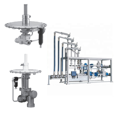 Bộ điều chỉnh áp suất khí nhiên liệu FISHER 95L Bộ điều chỉnh khí Skid Mount Package