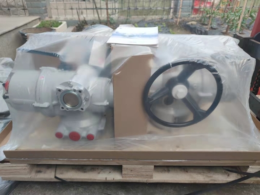 Thiết bị truyền động điện ROTORK IQ với hộp số IW IB IS cho van điều khiển điện Fisher EWT