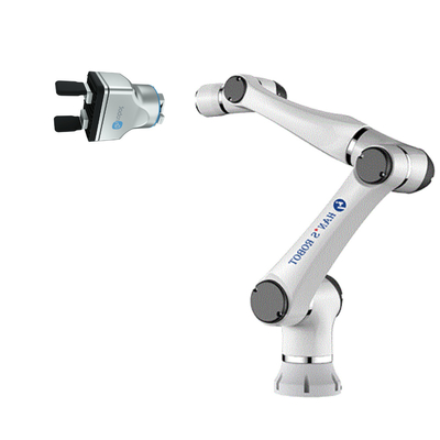 Elfin03 Cánh tay rô-bốt cộng tác sắp xếp xếp hàng với Bộ kẹp rô-bốt Onrobot tải trọng 3kg