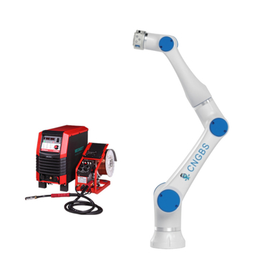 Cánh tay robot hợp tác hợp kim nhôm 6 trục Tải trọng 6kg cho robot hàn