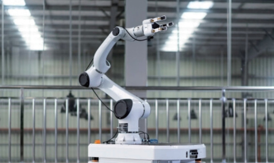 Cánh tay robot hợp tác hợp kim nhôm 6 trục Tải trọng 6kg cho robot hàn