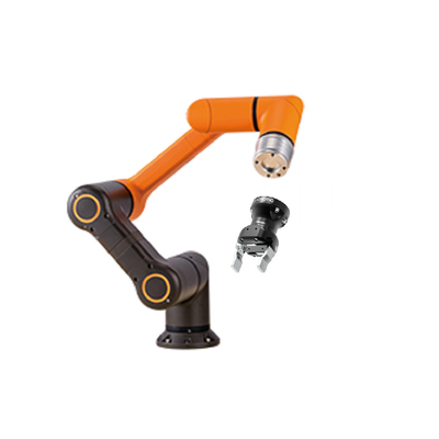 HCR-3A Cánh tay rô-bốt Cobot 6 trục với hệ thống thị giác và bộ kẹp RobotiQ để lắp ráp