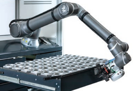 Cánh tay rô-bốt 6 trục Techman Cobot TM14 để bắt vít, gắp và đặt