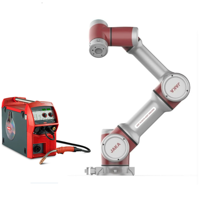 Cánh tay robot hàn JAKA 6 trục 819mm linh hoạt với tải trọng 7kg với máy hàn hồ quang Tig MiG