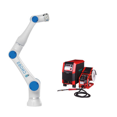 CNGBS Tải trọng 3kg Cánh tay robot Cobot 6 trục với máy tự động hàn hồ quang Tig MiG
