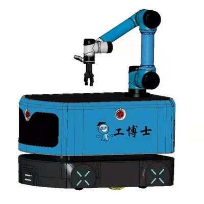CNGBS Robot di động Hai bánh lái vi sai Agv Robot Arm 6 trục với xe AGV