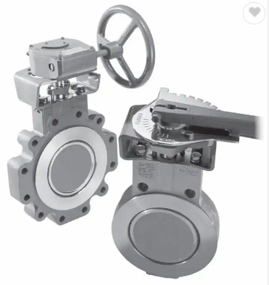 Van điều khiển bướm lệch tâm kép với bộ định vị van điện và bộ lọc 67CFSR Reg
