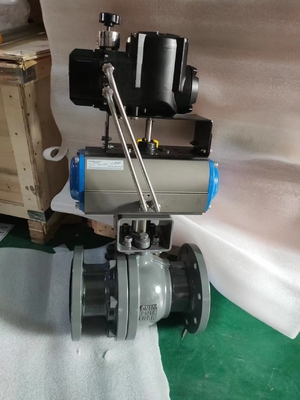 Van Điều Khiển Điện Với Bộ Định Vị Van Fisher DVC6200 Và Đầu Dò Chống Cháy Nổ Fairchild TXI7800 Tăng Âm Lượng