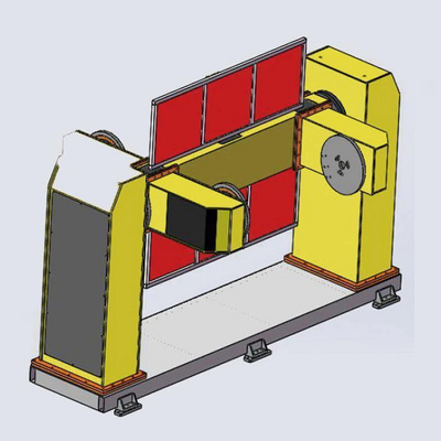 Bộ định vị hàn tự động trục U loại 2 hoạt động với cánh tay robot ABB KUKA Yasakawa Fanuc