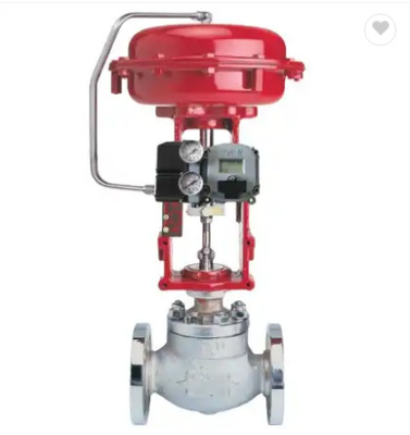 Van cổng đơn dòng Masoneilan 21000 màu đỏ cho bộ định vị van SVI3