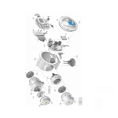 Thiết bị truyền động van điện Sipos G7 cho van điều khiển thương hiệu Trung Quốc