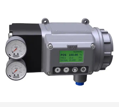 Van điều khiển lưu lượng với Bộ định vị van kỹ thuật số Masoneilan SVI3 và Bộ lọc Fisher 67CFR