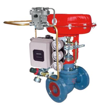 Bộ định vị van điều khiển với bộ tăng âm lượng khí nén Samson 3755 và KOSO EPA800