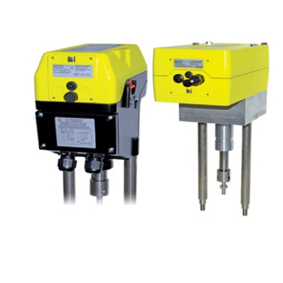 Van điều khiển Thiết bị truyền động khí nén điện tác động kép Schischek Range hoạt động với van điều tiết