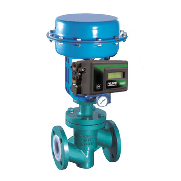 Van điều khiển lưu lượng của Trung Quốc với Bộ định vị van Fisher DVC2000 và Bộ điều chỉnh bộ lọc 67CFR