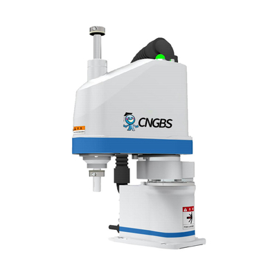 Robot xử lý 4 trục Cánh tay tần số cao CNGBS ST4-R350 Robot Scara với tải trọng 4kg và tầm với 350 mm