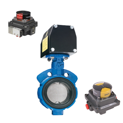 van bướm keystone FIGURE 990 VÀ 920 ĐẶT CHỖ ĐÀN HỒI với hộp công tắc giới hạn topworx