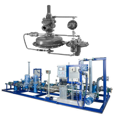 Bộ điều chỉnh Fisher 1190 Van làm sạch khí áp suất thấp Van giảm áp vận hành thí điểm để gắn trượt