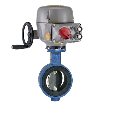 Van điều khiển Van bướm Keystone với Thiết bị truyền động điện EPI2 cho các nhà máy hóa dầu hóa chất công nghiệp nặng
