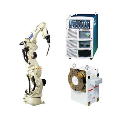 Robot hàn FD-B4S Cánh tay robot 7 trục và Bộ điều khiển FD-11 Mỏ hàn cho OTC với máy hàn Tig DM350