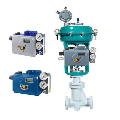 Van điều khiển khí động Trung Quốc với FOXBORO SRI990 Valve Positioner và Pneumatic Valve Actuator