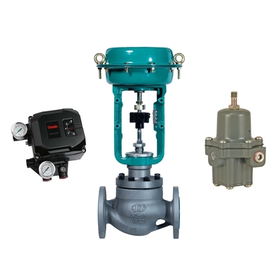 Van điều khiển Chuanyi được trang bị bộ định vị van thông minh Tissin TS800 và van giảm áp Fisher 67CFR