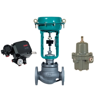 Van điều khiển Chuanyi được trang bị bộ định vị van thông minh Tissin TS800 và van giảm áp Fisher 67CFR