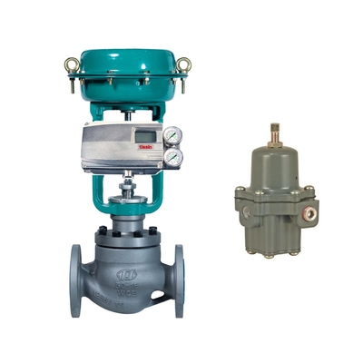 Van điều khiển Chuanyi được trang bị bộ định vị van thông minh Tissin TS800 và van giảm áp Fisher 67CFR