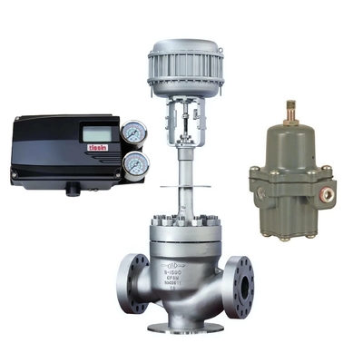 Van điều khiển Chuanyi được trang bị bộ định vị van thông minh TissinTS905 và van giảm áp Fisher67CFR