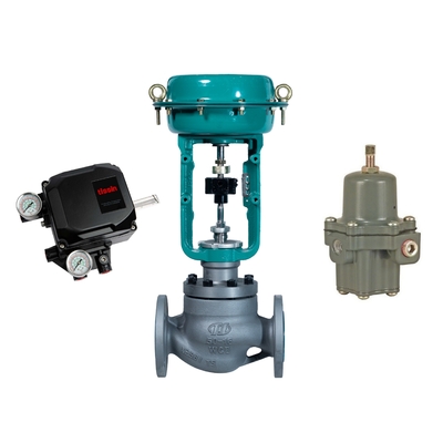 Van điều khiển Chuanyi được trang bị bộ định vị van thông minh TissinTS905 và van giảm áp Fisher67CFR