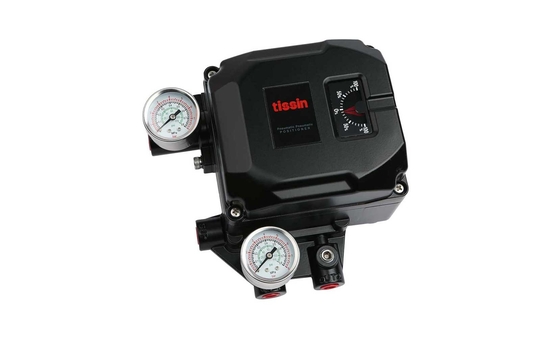 Bộ định vị Tissin TS600R E-P với van điều khiển Chuan Yi của Trung Quốc và van giảm áp Fisher 67CFR