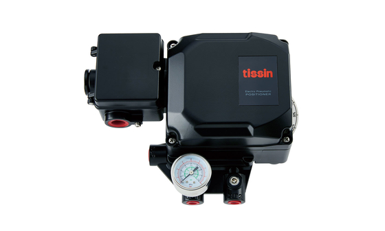 Bộ định vị Tissin TS600R E-P với van điều khiển Chuan Yi của Trung Quốc và van giảm áp Fisher 67CFR