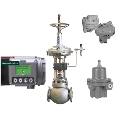 Masoneilan SVI3 Bộ định vị van điều khiển lưu lượng BR400 Bộ tăng âm lượng Bộ điều chỉnh bộ lọc Fisher 67CFR