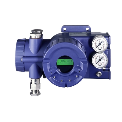 Van điều khiển lưu lượng với bộ điều chỉnh bộ lọc Fisher 67CFR và Bộ định vị van Foxboro SRD960