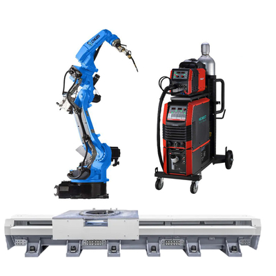 Trung Quốc Robot hàn hồ quang GBS GBS6-C2080 Cánh tay robot 6 trục Với máy hàn Megmeet CM350