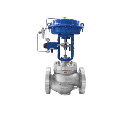 Van điều khiển lưu lượng với Bộ định vị van Flowserve 3200MD Van điện từ ASCO Bộ điều chỉnh bộ lọc 67CFR