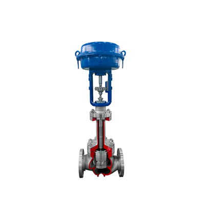 Van điều khiển lưu lượng với Bộ định vị van Flowserve 3200MD Van điện từ ASCO 551 Bộ điều chỉnh bộ lọc 67CFR