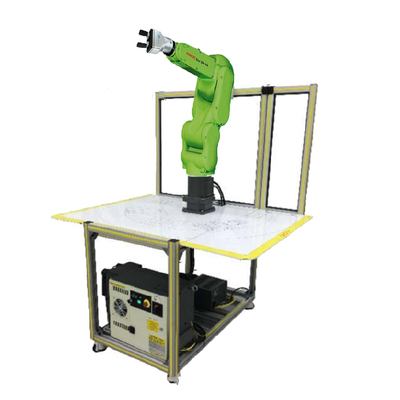 Cánh tay robot Trung Quốc Fanuc CR-4iA 6 trục với Bộ kẹp 2 ngón tay Onrobot và nền tảng xử lý vật liệu