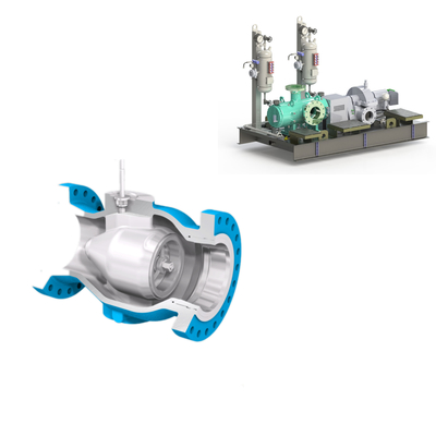 Van bật tắt hướng trục Mokveld của Trung Quốc ưu tiên lắp van bi